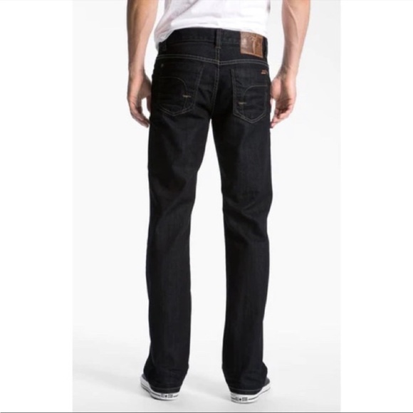 Fidelity Denim 5011 Blue Sabbath Rise Relaxed Straight Fit Jeans Size 40 - Picture 3 of 12